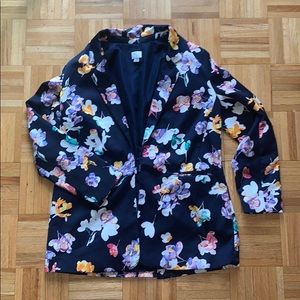 Floral blazer